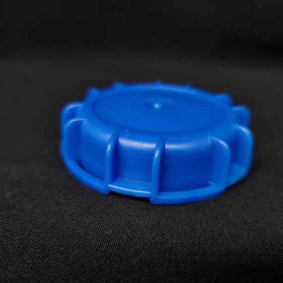 Packaging - 58mm Blue Vented Lid