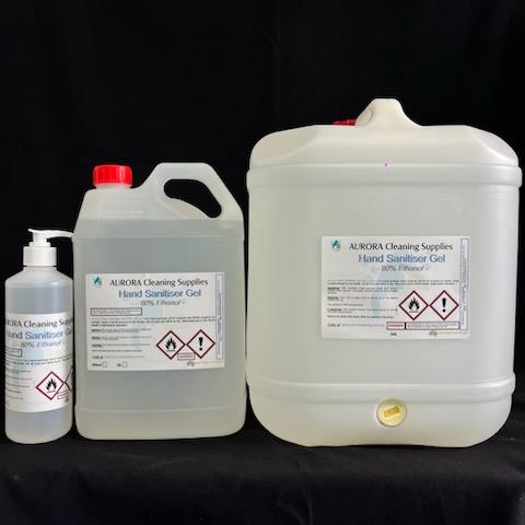 Personal - 80% Ethanol Alcohol Hand Sanitiser Gel In Stock