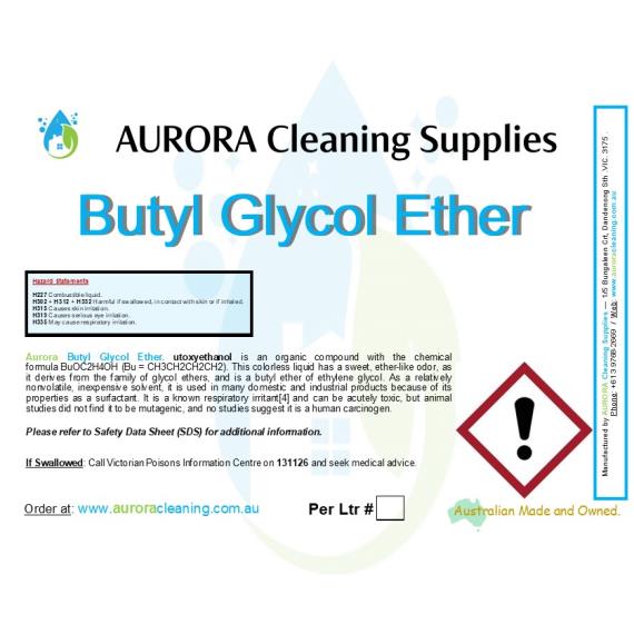 Raw Materials - Butyl Glycol Ether