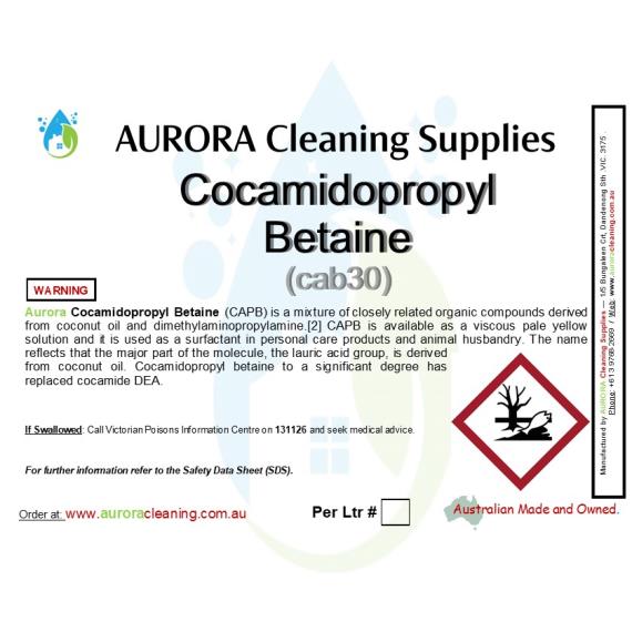 Bath Bomb Soap Making, Raw Materials - Cocoamidopropyl Betaine (cab30)