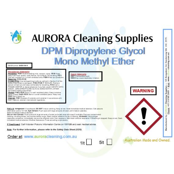 Raw Materials - DPM Dipropylene Glycol Mono Methyl Ether