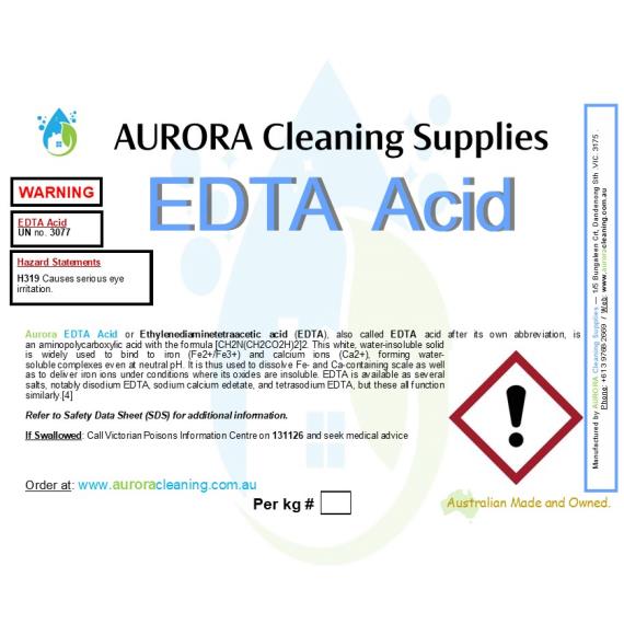 Raw Materials - EDTA
