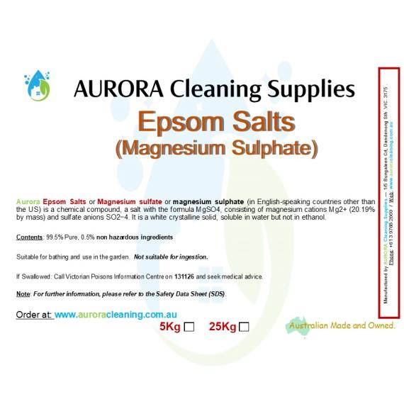 Bath Bomb Soap Making, Raw Materials - Epsom Salts / Magnesium Sulfate