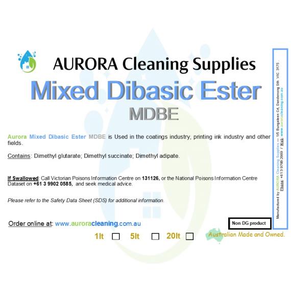 Raw Materials - MDBE Mixed Dibasic Ester