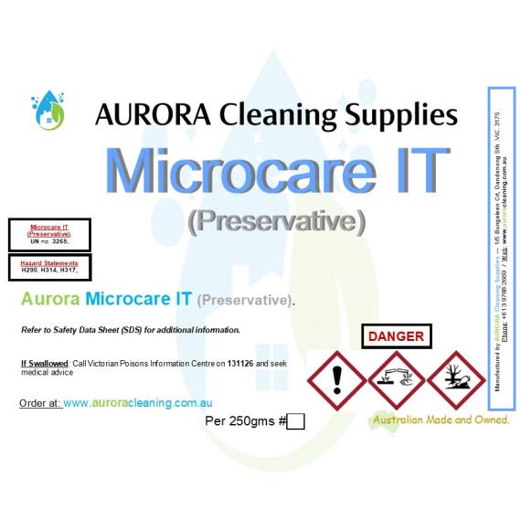 Bath Bomb Soap Making, Raw Materials - Microcare It (preservative)