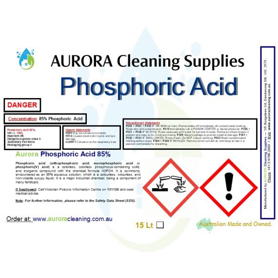 Raw Materials - Phosphoric Acid 85%