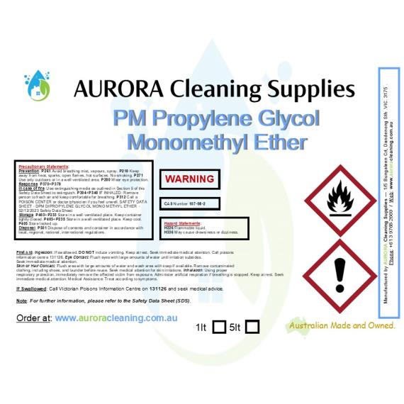 Raw Materials - PM Propylene Glycol Monomethyl Ether
