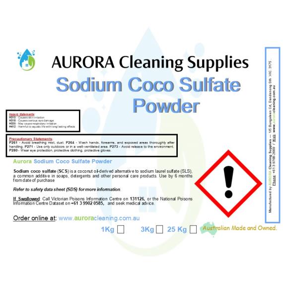 Bath Bomb Soap Making, Raw Materials - Sodium Coco Sulfate Powder