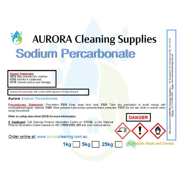 Raw Materials - Sodium Percarbonate
