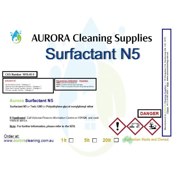 Raw Materials - Surfactant N5 (GN5)