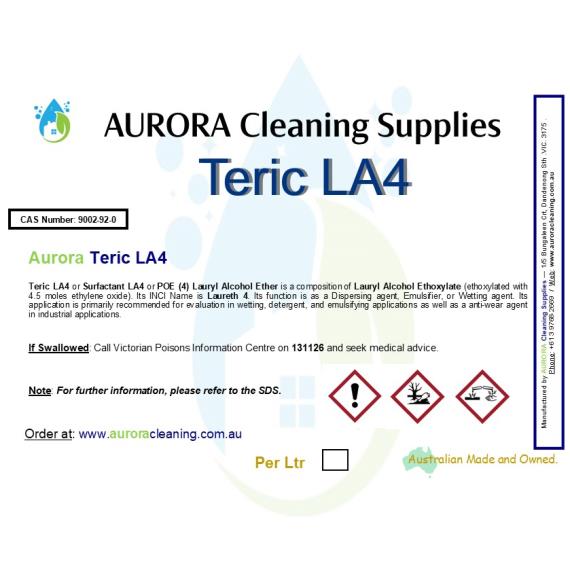 Raw Materials - Teric LA4