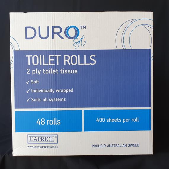 Paper - Toilet Paper 400 Sheet Individually Wrapped