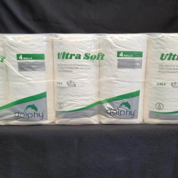 Paper - Toilet Paper Standard 400 Sheet 2 Ply 48 Rolls